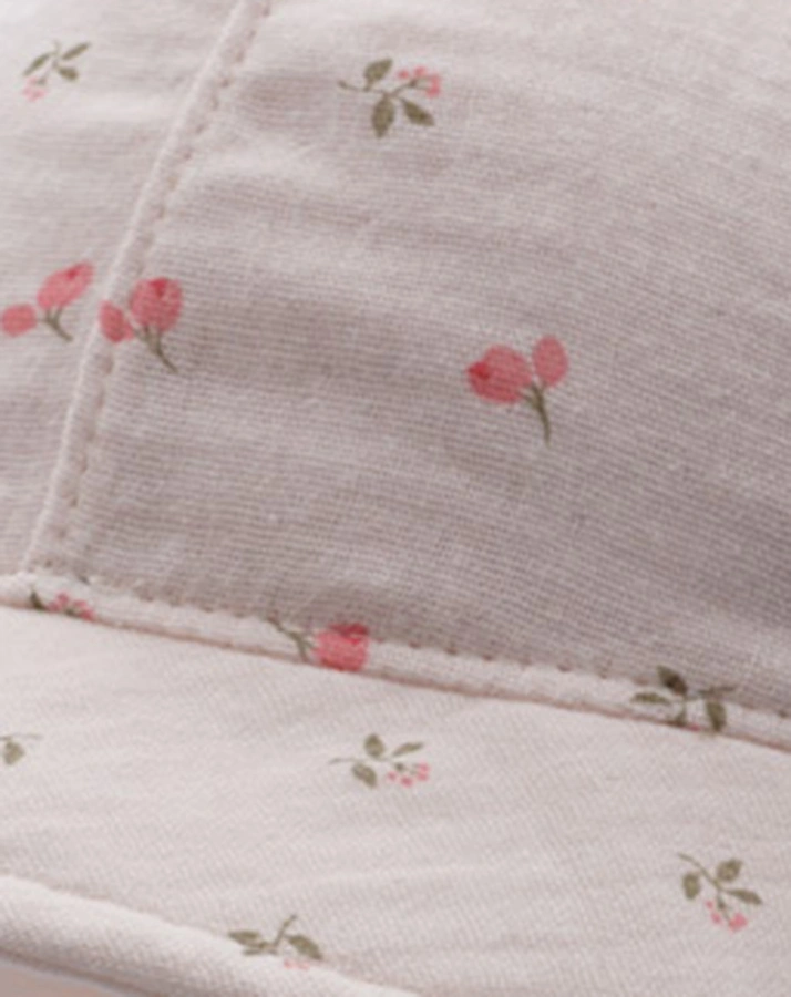 Mull-Sommerhut BASIC in rosa