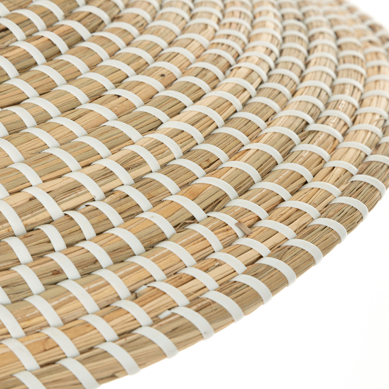 Atmosphera Suspension roseau Edwin beige - D.38x13 cm