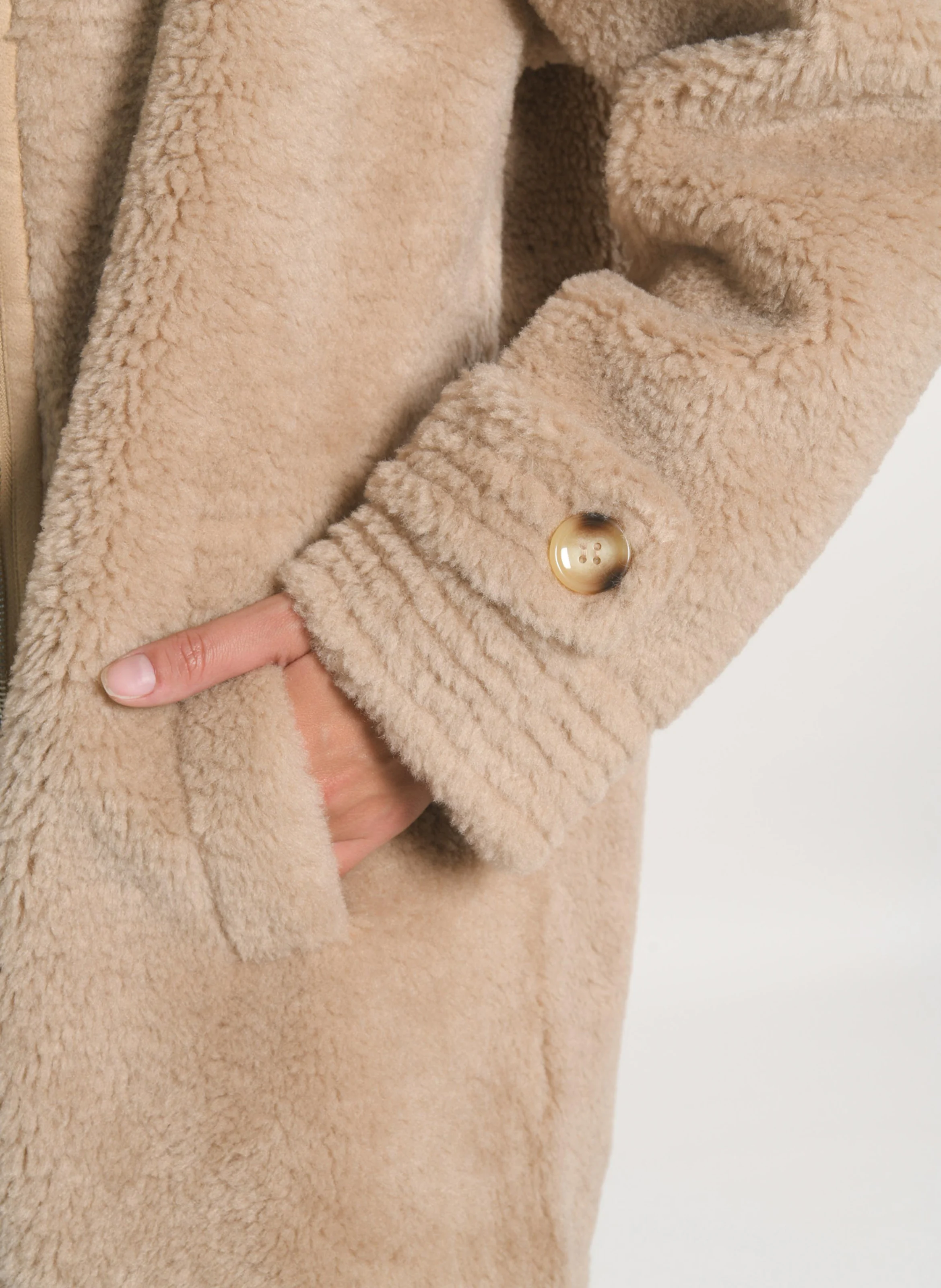 KAREL - Veste col montant | Beige