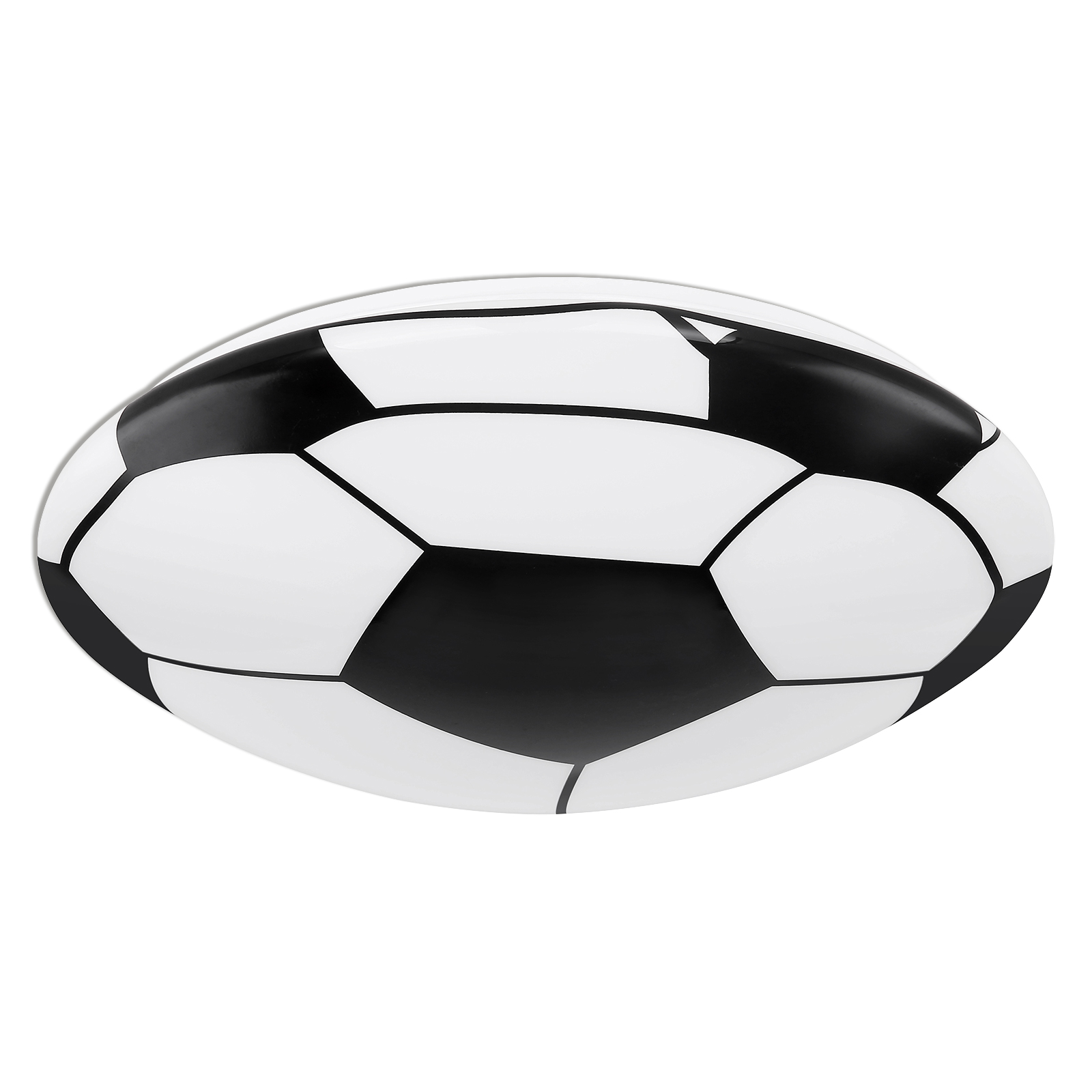 LED-Deckenleuchte - weiß-schwarz - 36 cm