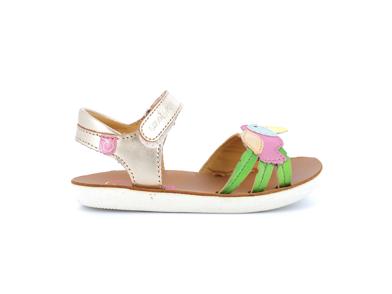 Shoopom-GOA TOUCAN Cuir Vert