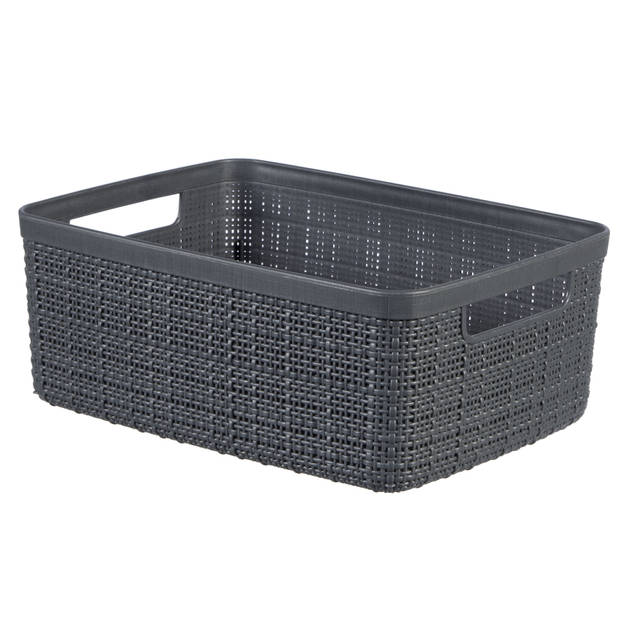 Curver Jute Mandje - S 5L - Donkergrijs