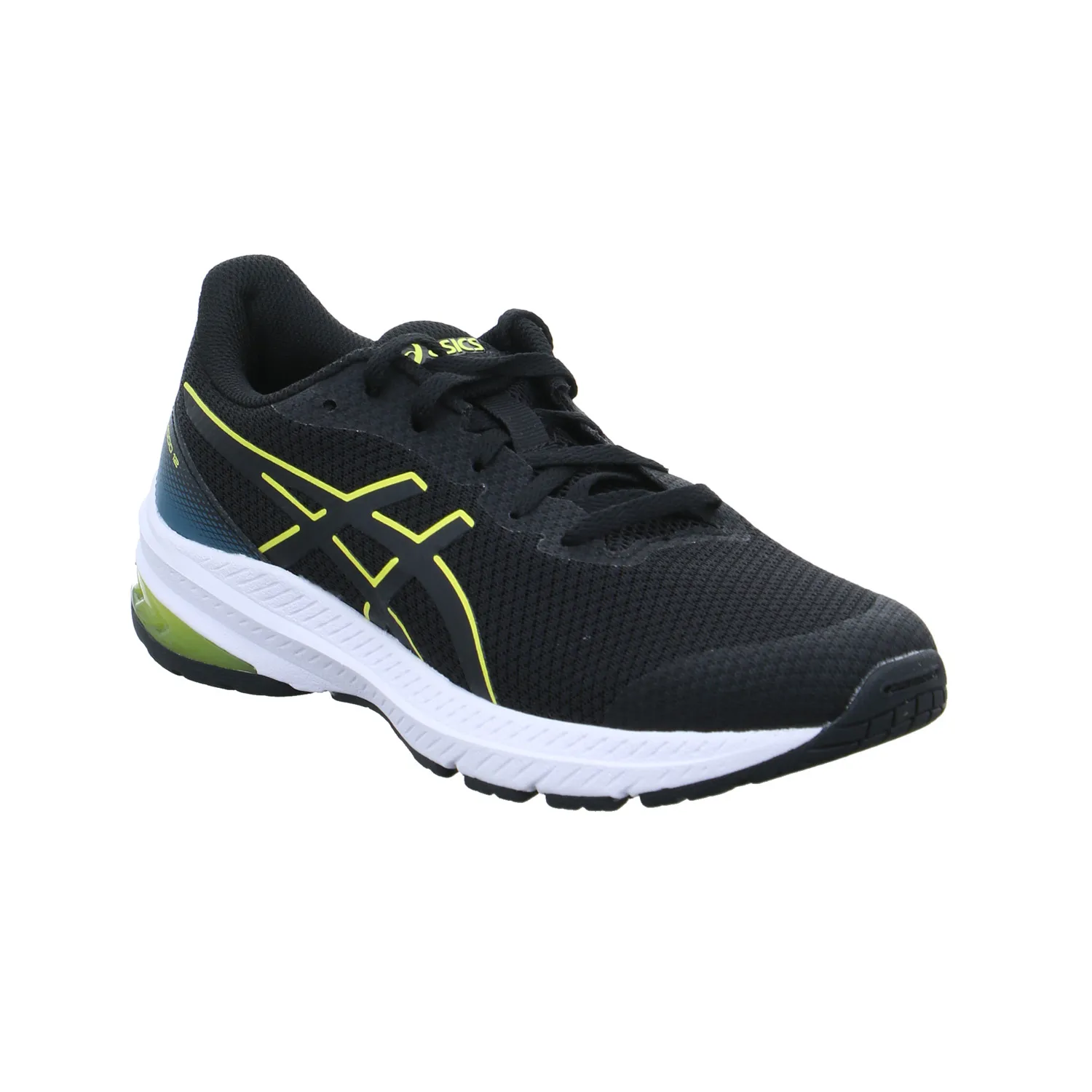 ASICS Kinder Sportschuh Schwarz Synthetik  GT-1000