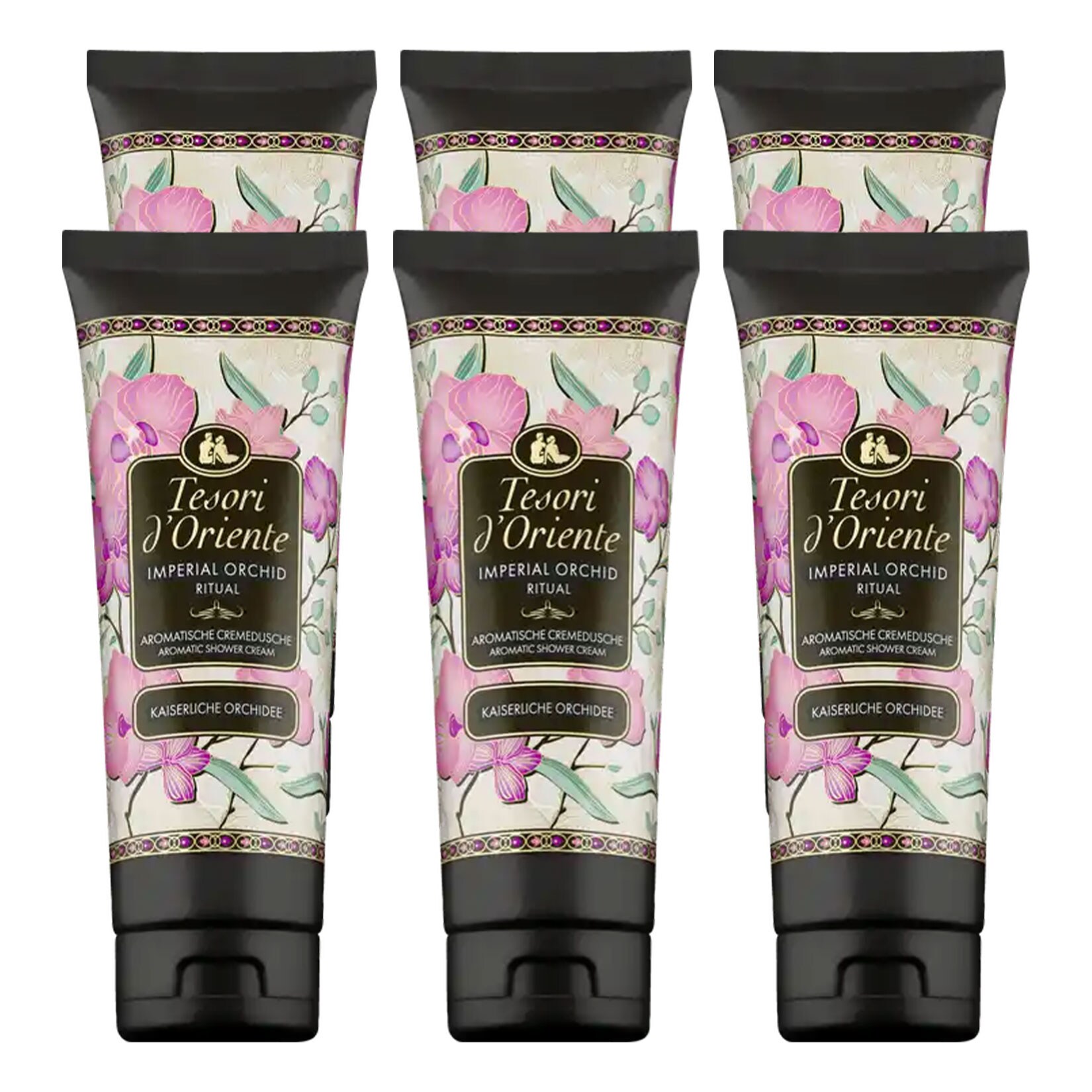 Tesori d´Oriente Duschgel Orchidee 250 ml, 6er Pack