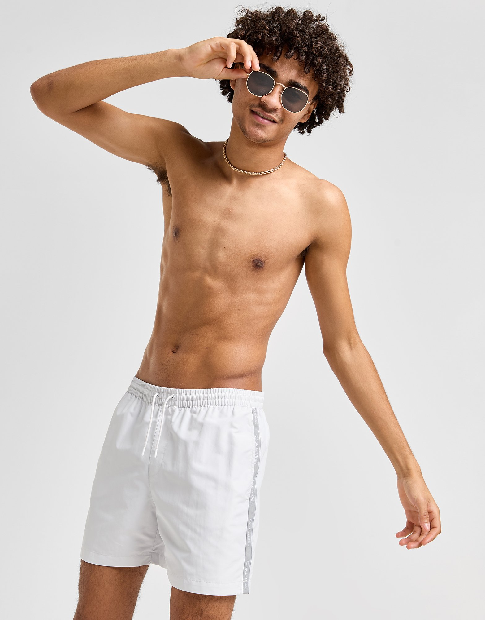 Calvin Klein Swim Short de bain Tape Homme