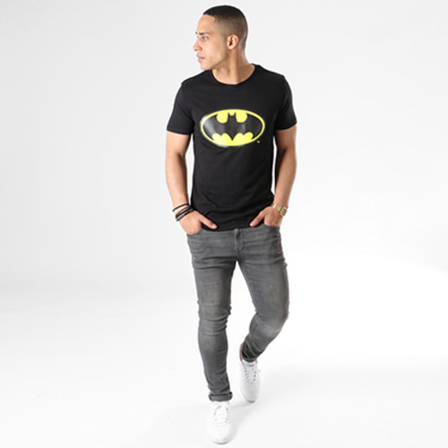 Tee Shirt Batman Classic Logo Noir