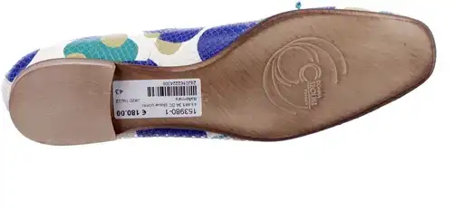 43.481.34 DC blauw combi - maat 43.5 ballerina blauw combi - maat 43.5 Calandschoen