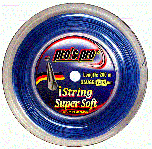 Pros Pro iString SUPER Soft 200m signalblau 1.25