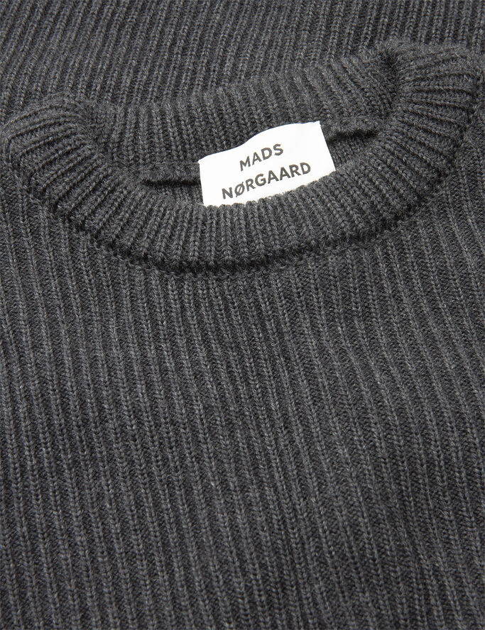 Mads Nørgaard - Copenhagen Sailor Wool Ragnar Sweater Grå
