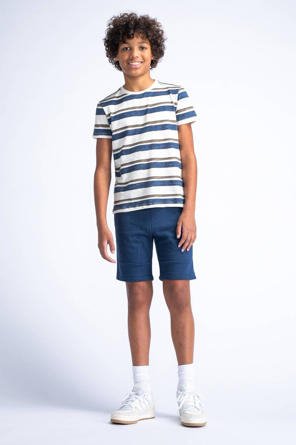 Petrol Industries sweatshort donkerblauw