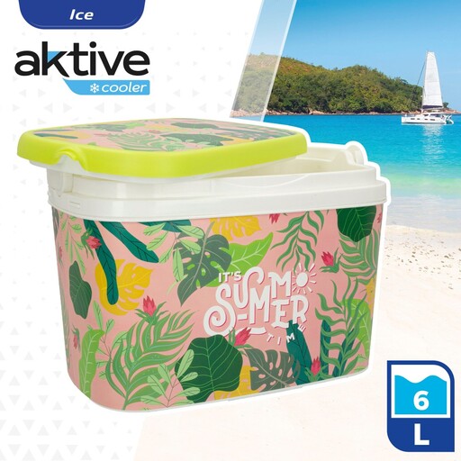 Nevera De Playa Portátil Tropical 6 L Active