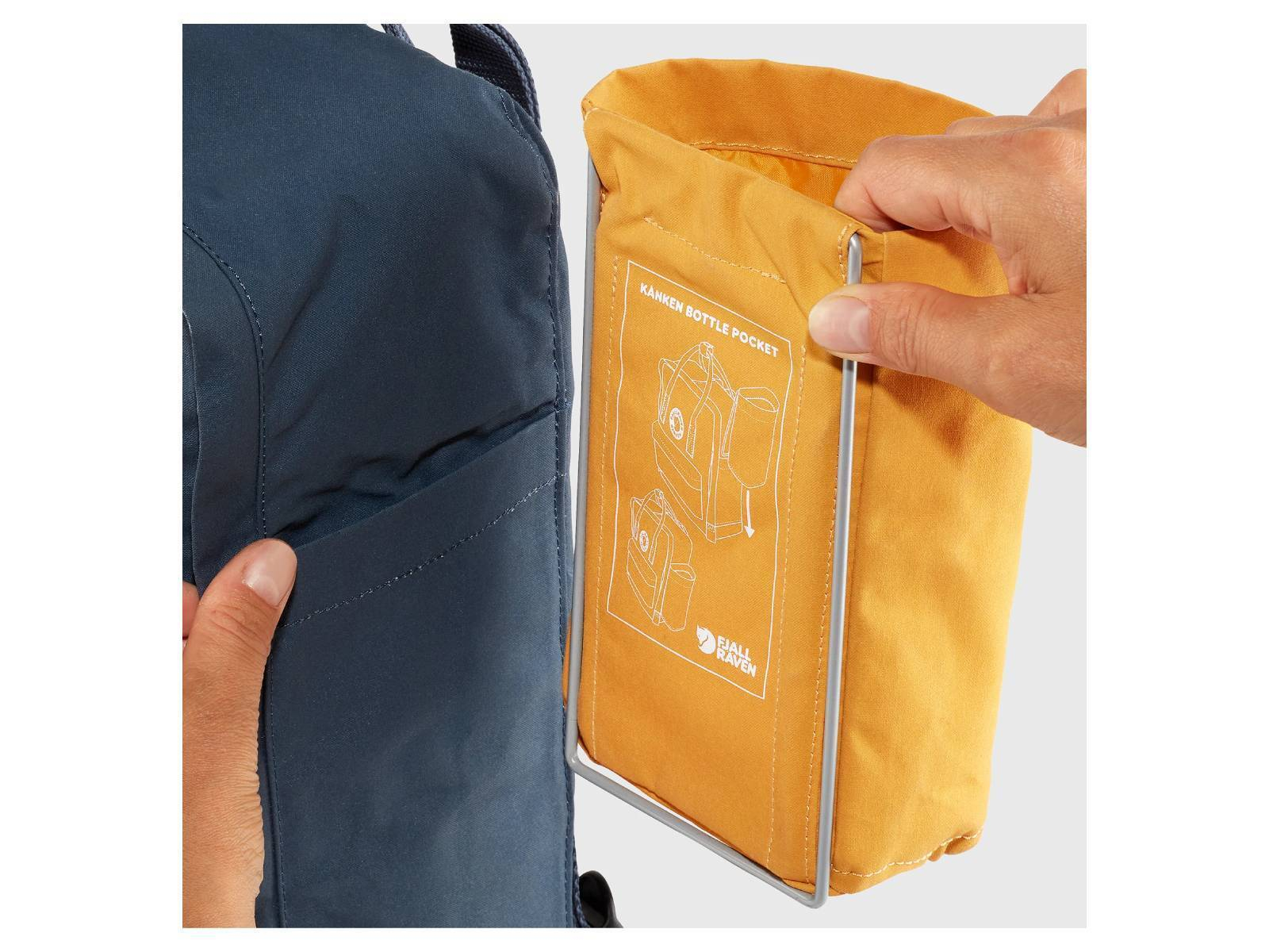 Fjällräven Kanken Bottle Pocket - Ochre