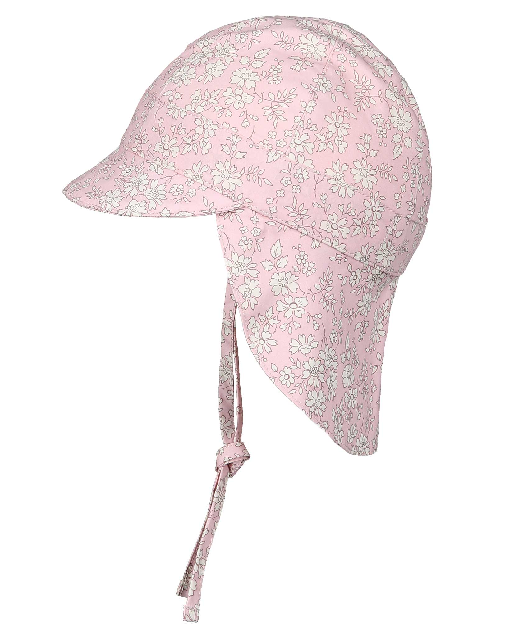 Sommerhut LIBERTY FLOWER mit Nackenschutz in capel pink