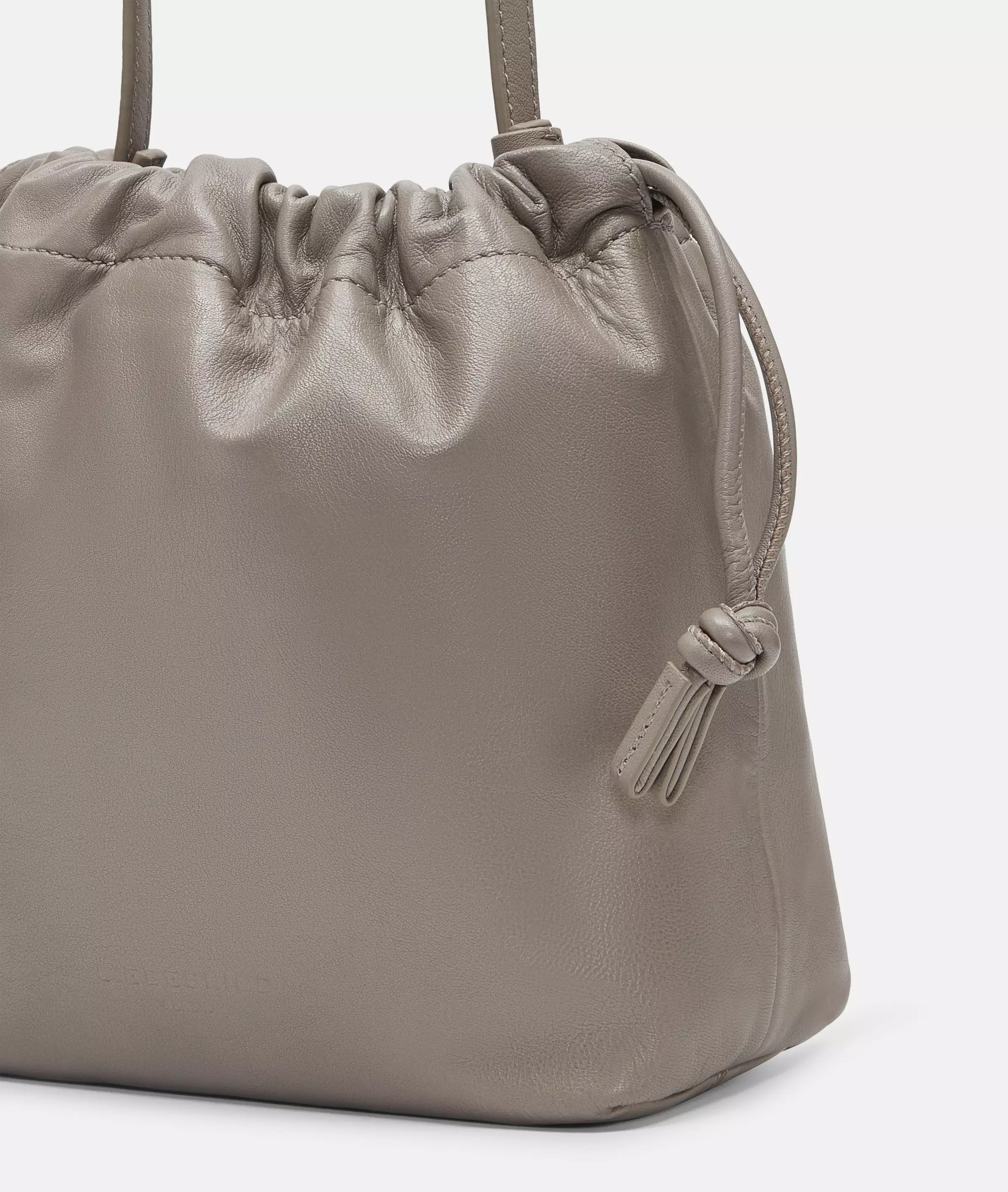 Lya Hobo S Handy pouch bag made from sheepskin