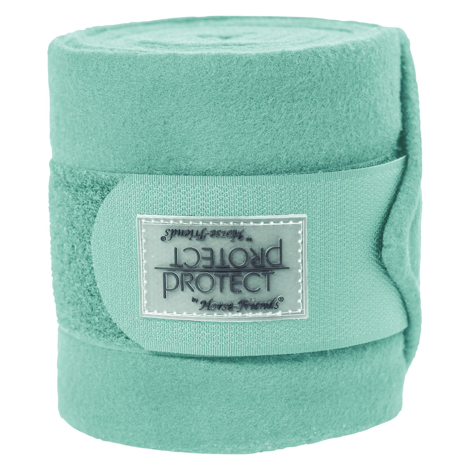 PROTECT by Horse-Friends Fleecebandagen  - mint - Warmblut