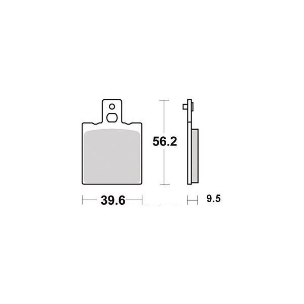 Sifam - Plaquettes de frein S1001N