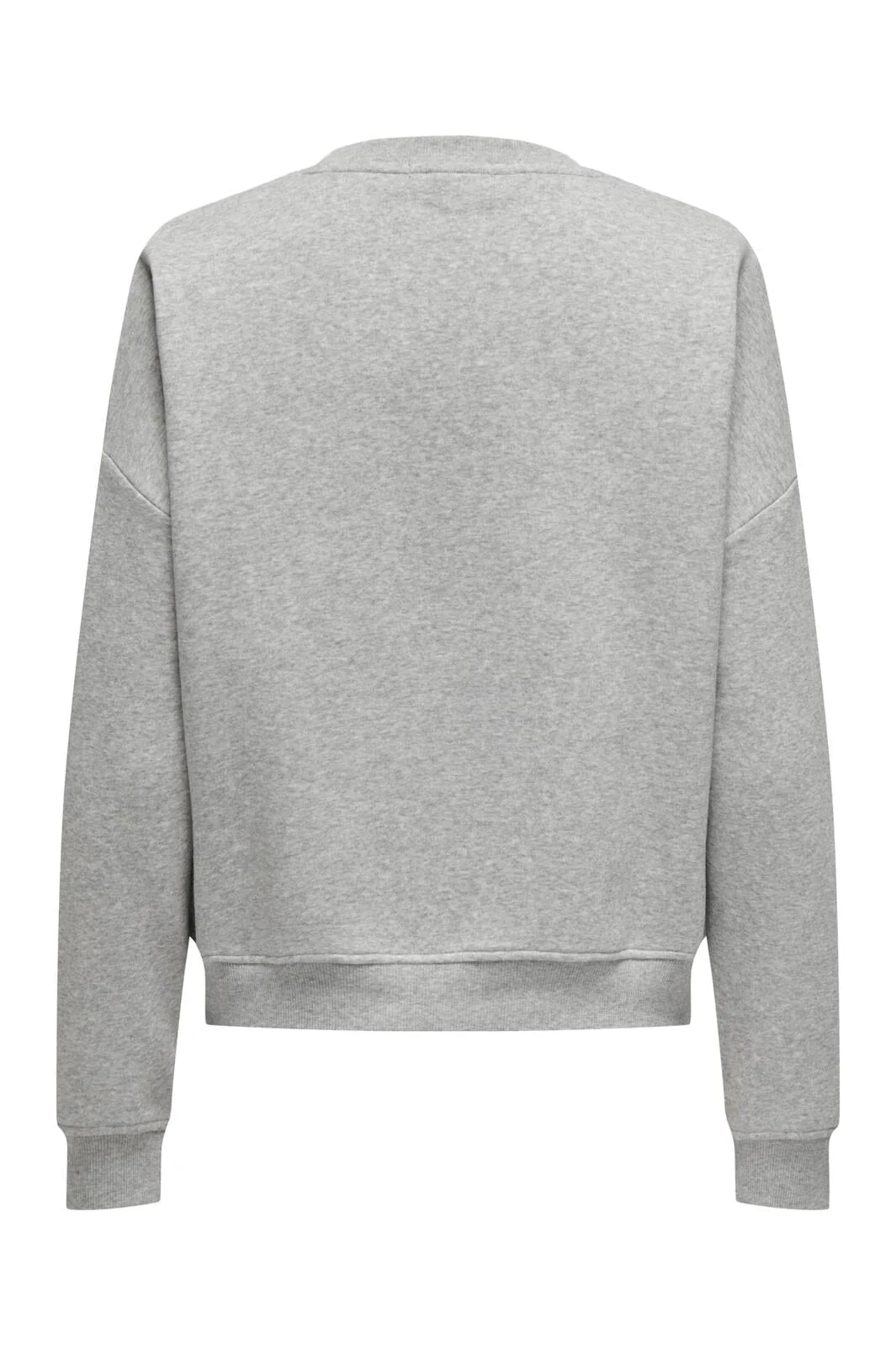 Only Onlsweat Life L/S Crew O.Size State 4449102 light grey melange san diego