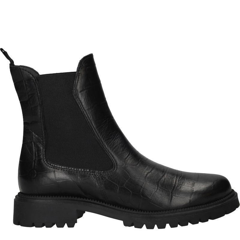 Tamaris Chelseaboots Zwart Dames