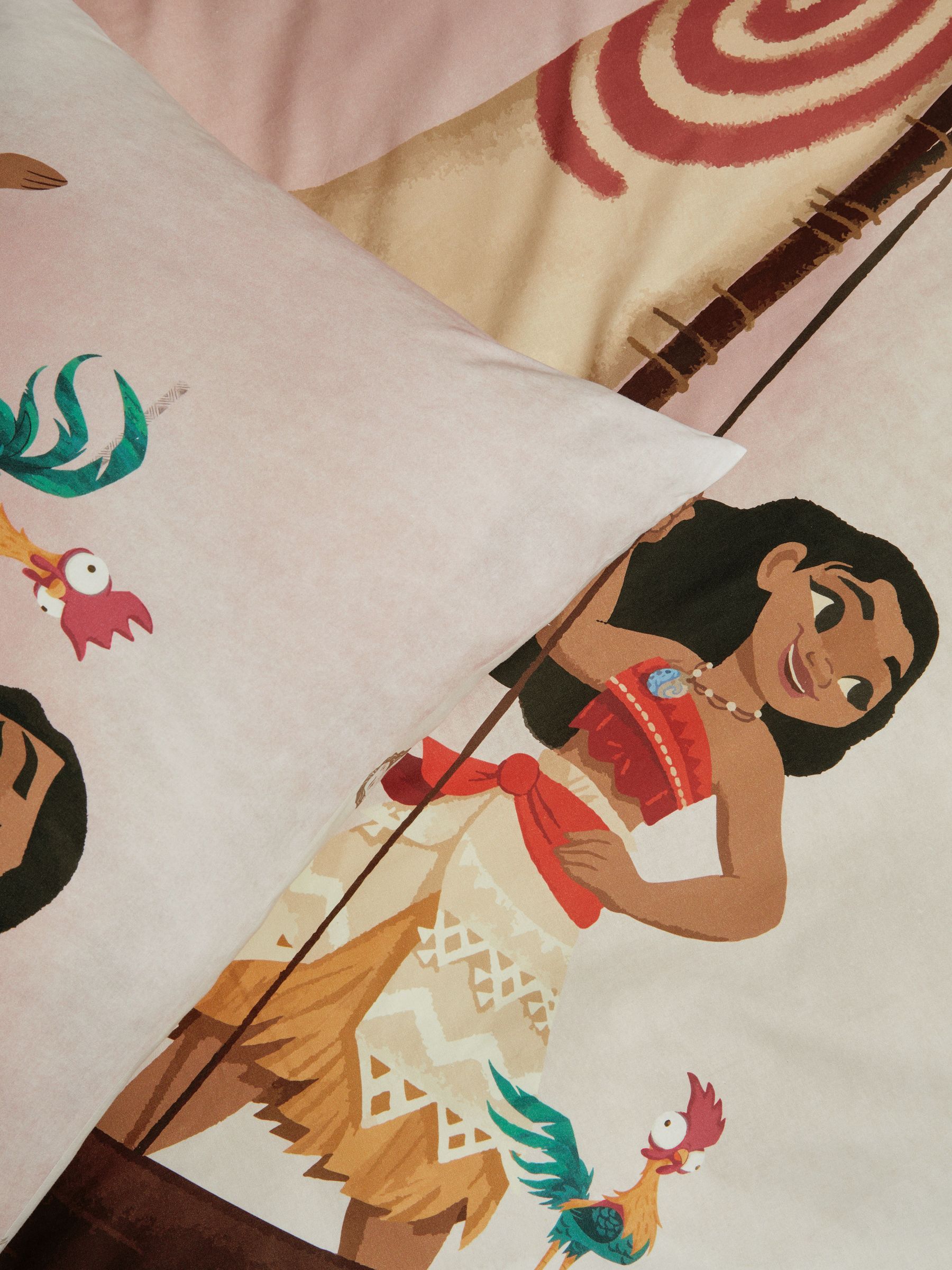 Disney Moana set van dekbedovertrek en kussensloop van 100% katoen