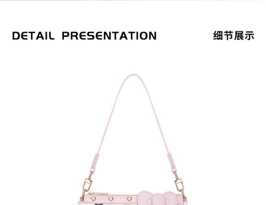 TIDECOLOR - Sanrio Hello Kitty Print Kunstleren Schoudertas