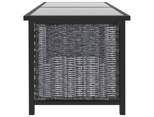 LES TENDANCES - Salon extérieur Salon de jardin-gris-7 places-72x68x64-250945