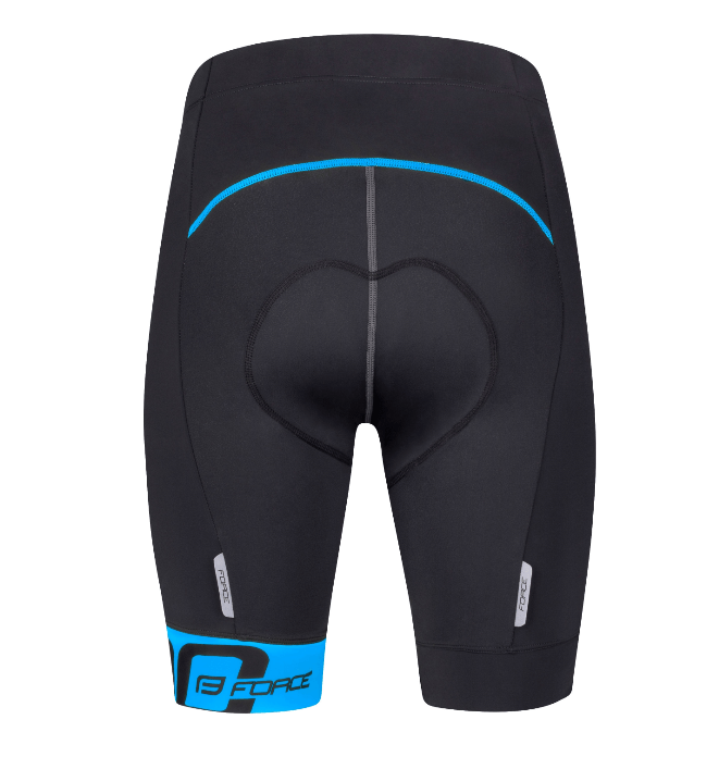 Force B30 Cykelshorts - Sort / Blå