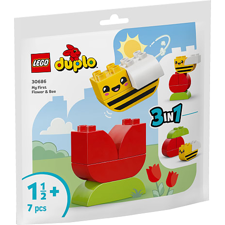 LEGO DUPLO min første blomst og bi 30686