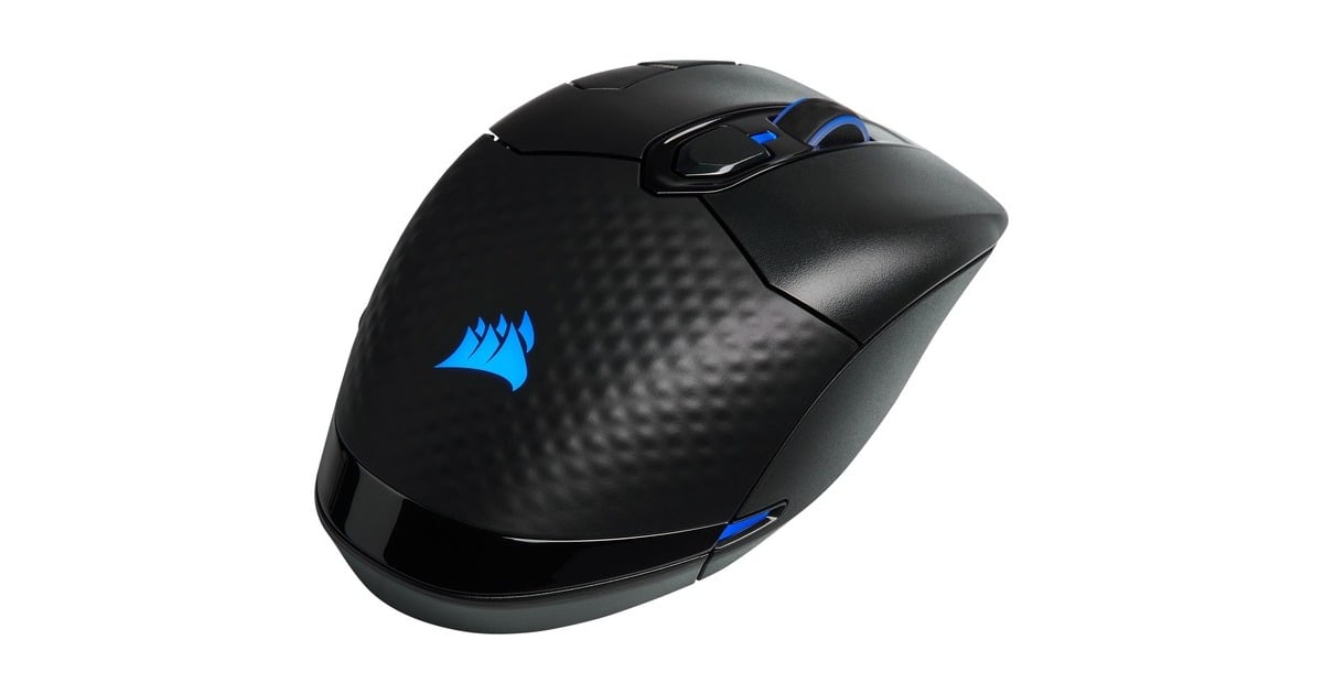 CorsairDARK CORE RGB PRO gaming muis  (Zwart, 18.000 dpi, RGB leds)
