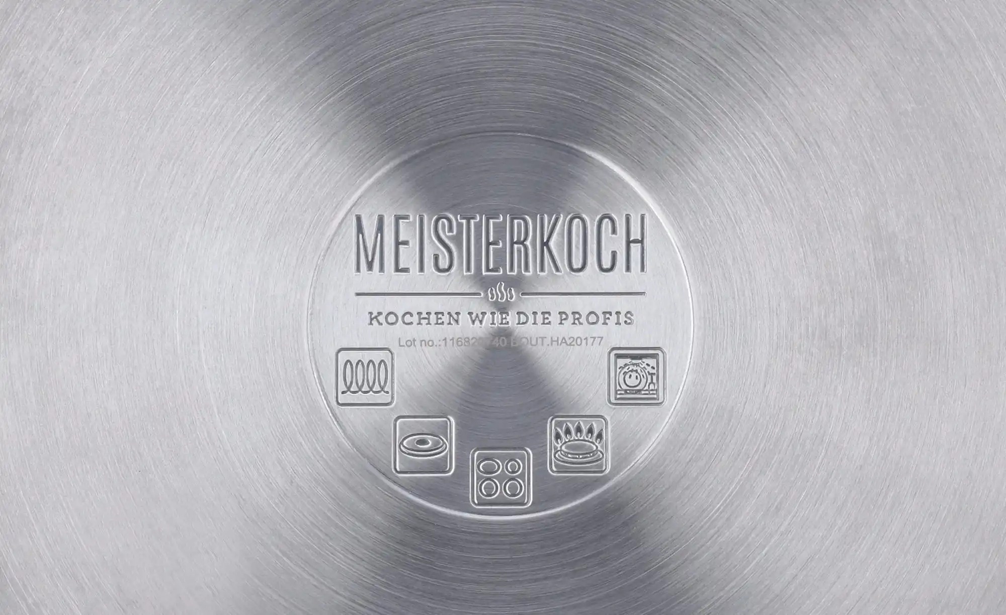 Meisterkoch Topfset 3-teilig TRIBUS