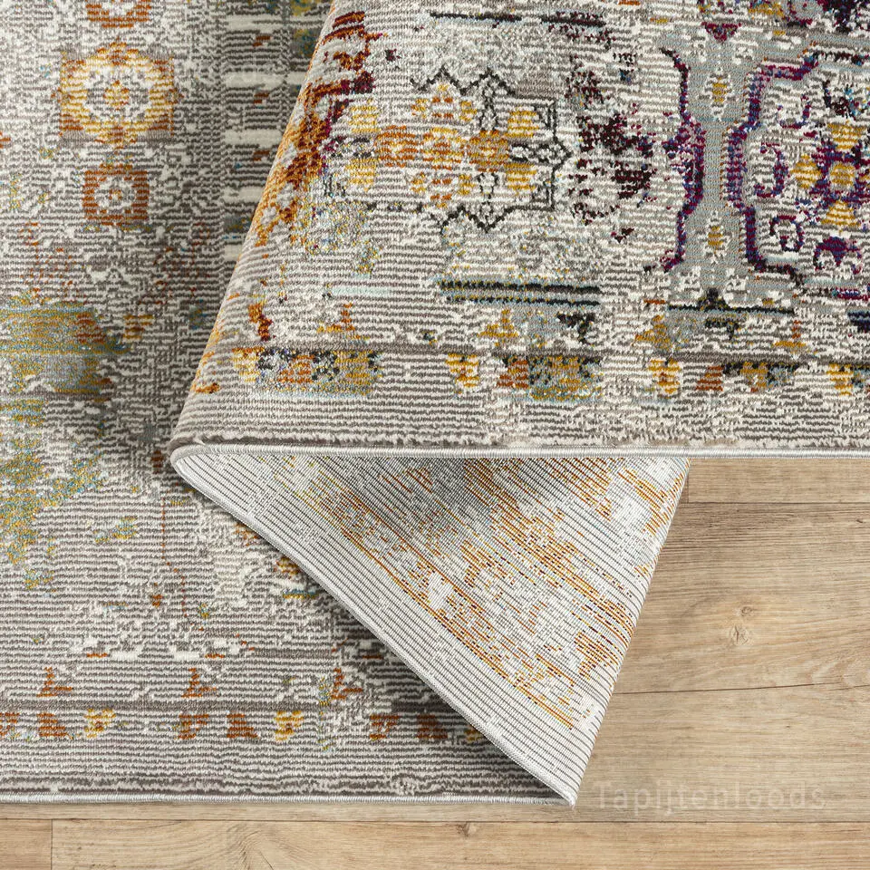 Picasso Feraghan Vintage Vloerkleed Multi / Beige Laagpolig - 200x290 CM