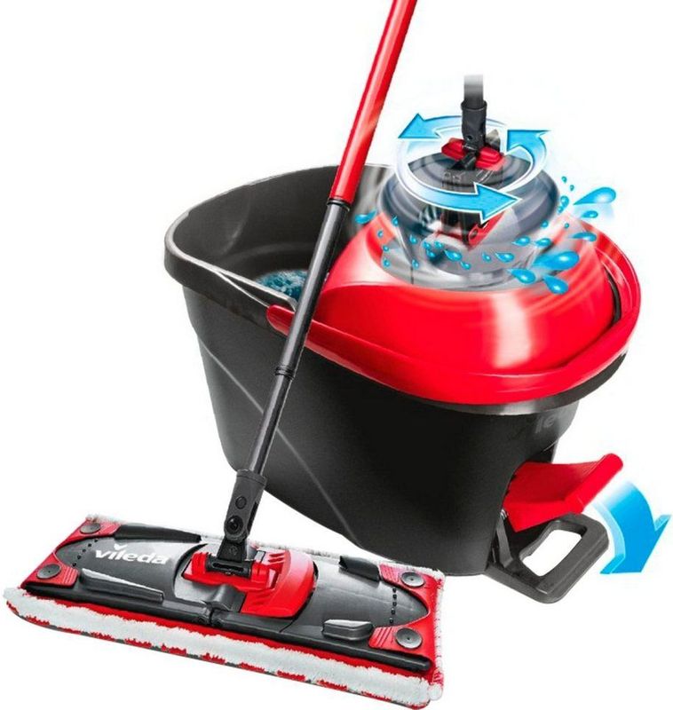 Vileda Ultramax Turbo Dweilsysteem met Emmer en Mop