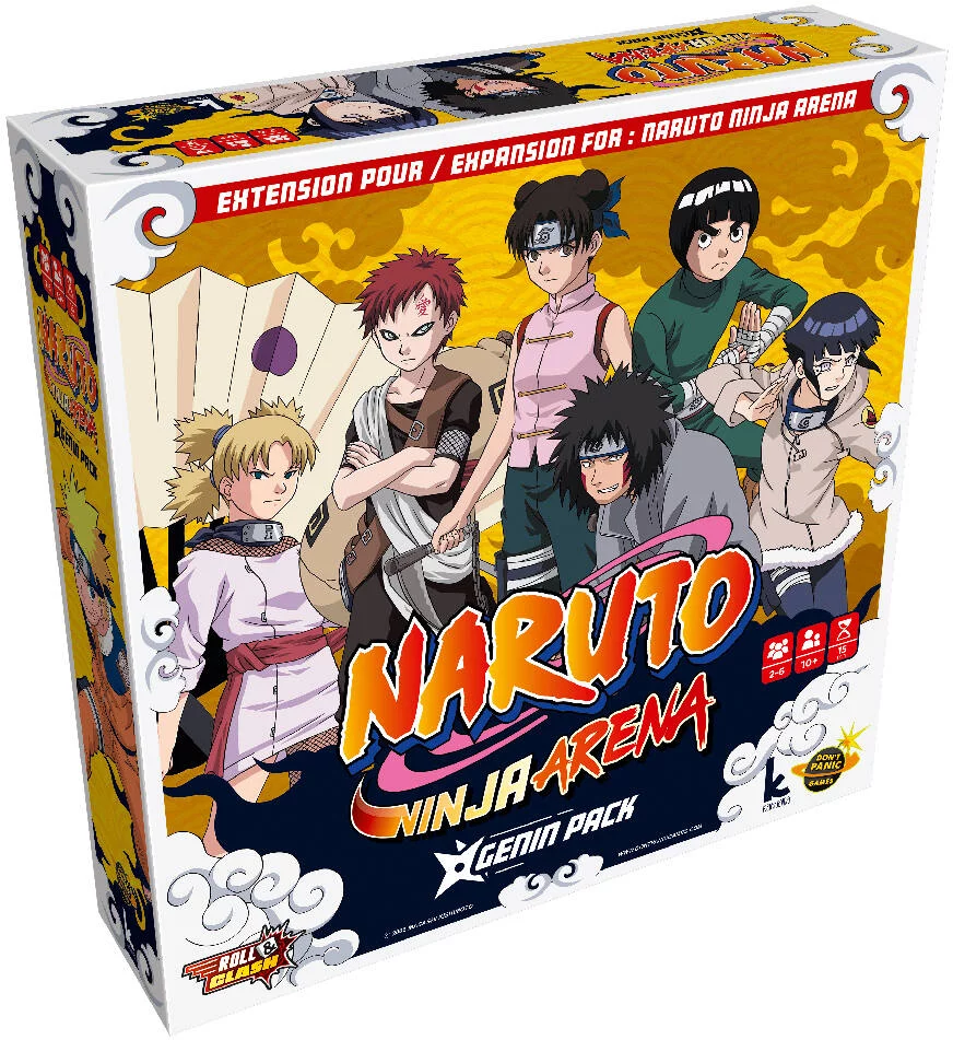 NARUTO NINJA ARENA - EXTENSION GENIN PACK