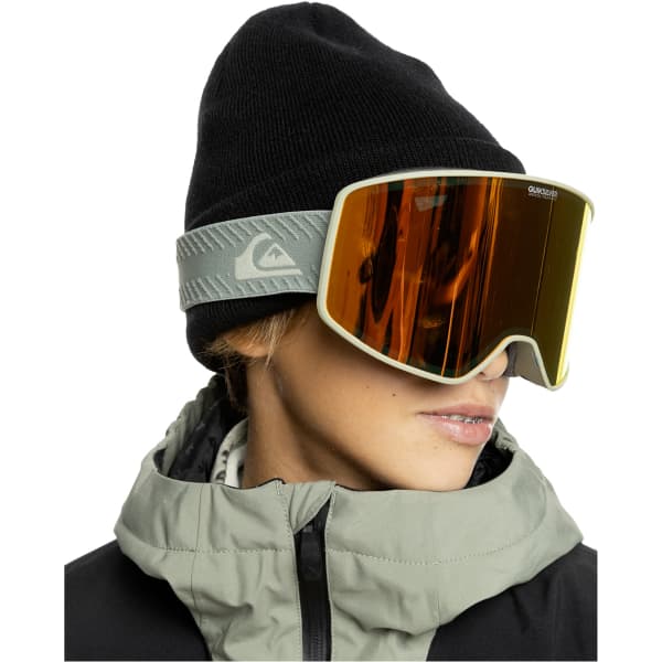 Masque de ski QUIKSILVER STORM SEA SPRAY/RED ML S3