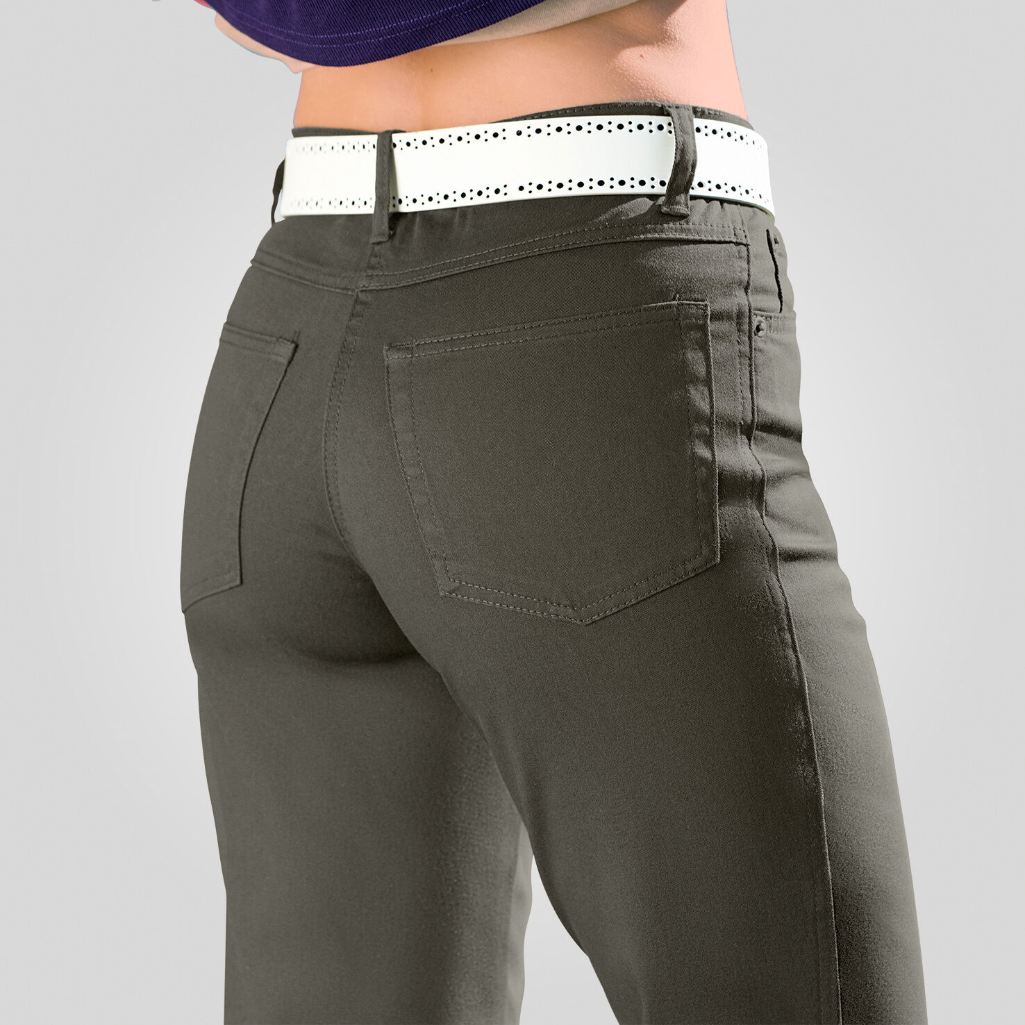 Beverly 5-Pocket Stretch Jeans