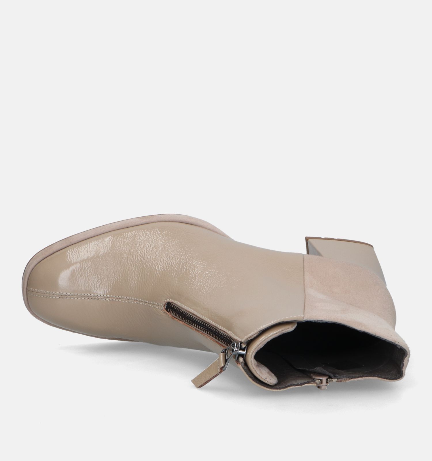 Enkellaarzen beige