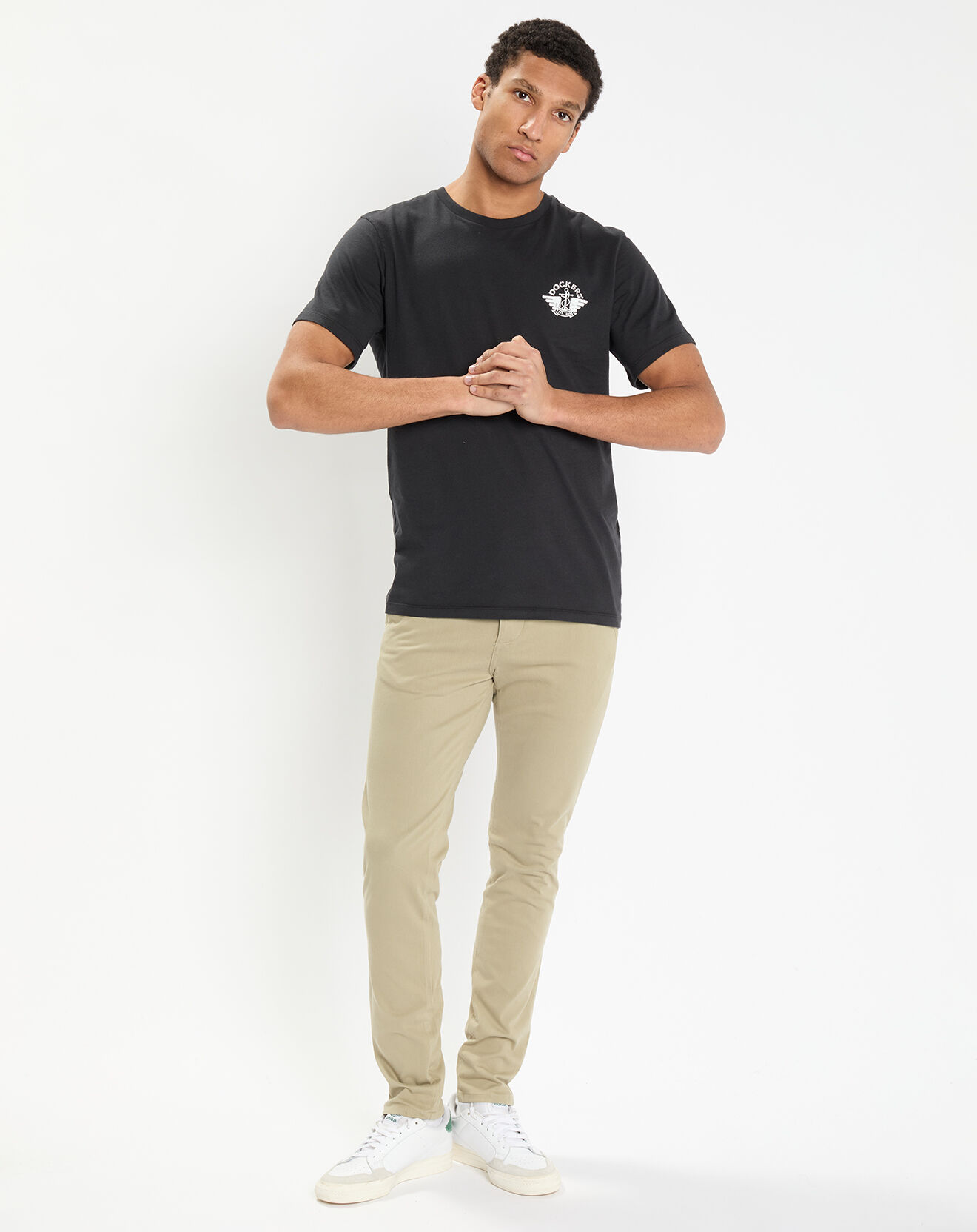 Dockers Pantalon chino Skinny Smart 360 Flex Alpha kaki clair