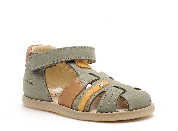 Bellamy nu pieds enfant donjon kaki