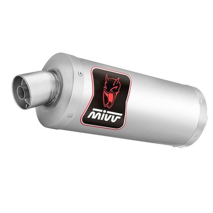 Silencieux Mivv DAKAR INOX - Gris