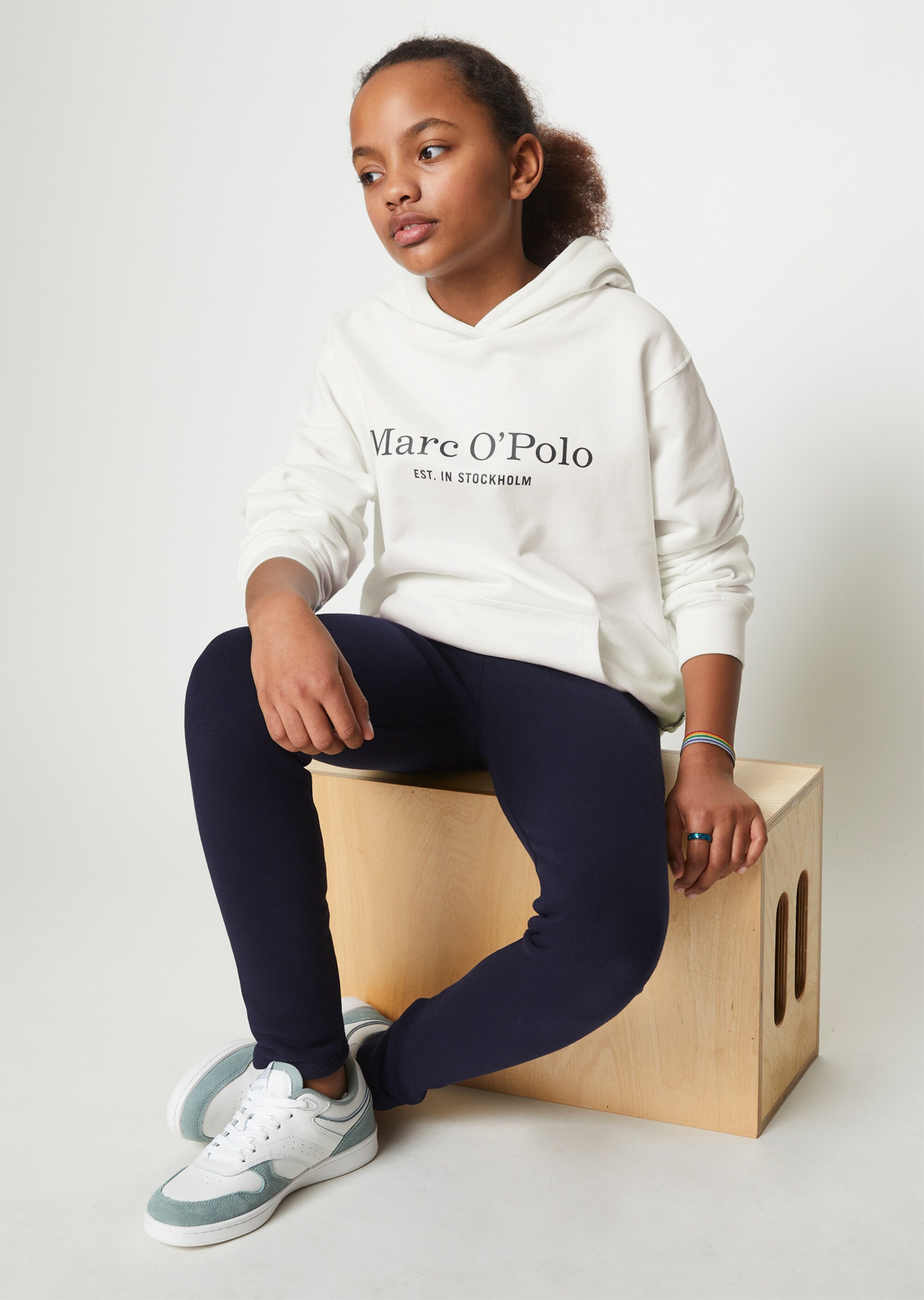 TEENS-UNISEX Hoodie aus reiner Bio-Baumwolle