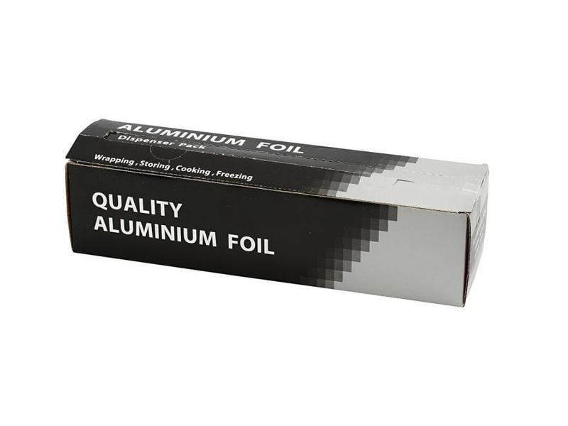 Creativ Company Alufolie Grosspackung 30 cm x 150 m Aluminiumfolie ideal zur Verpackung, Abdeckung und Isolierung