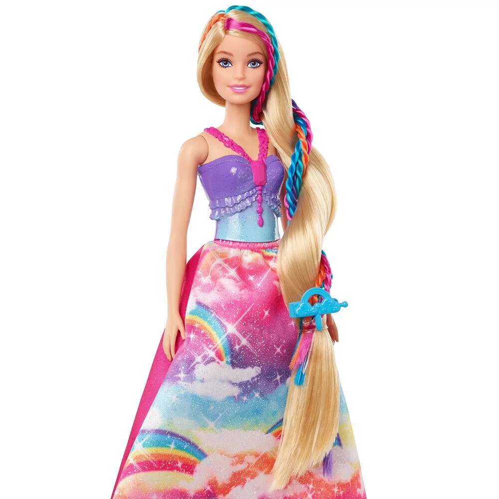 BARBIE - POUPEE TRESSES MAGIQUES