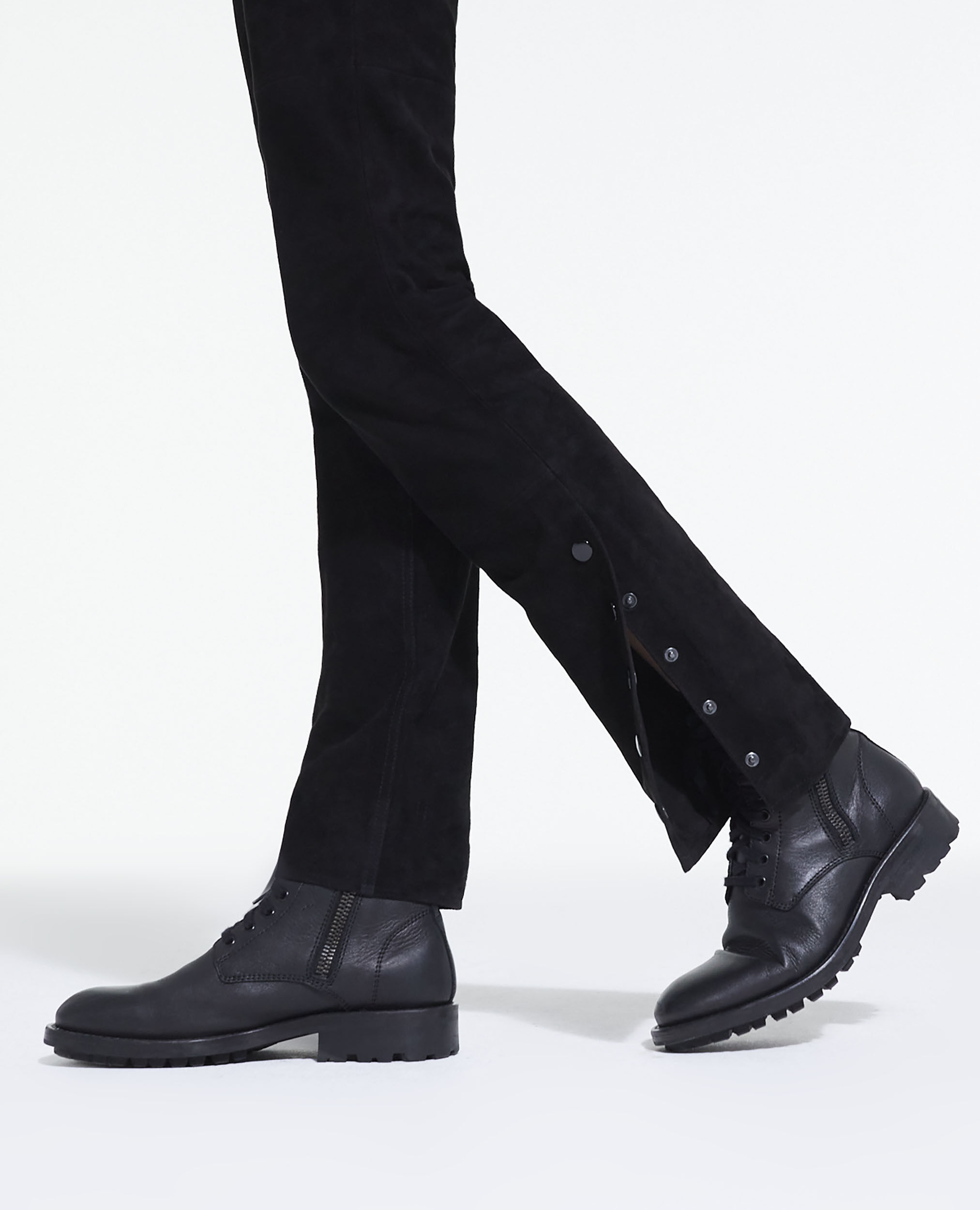 Boots en cuir noires