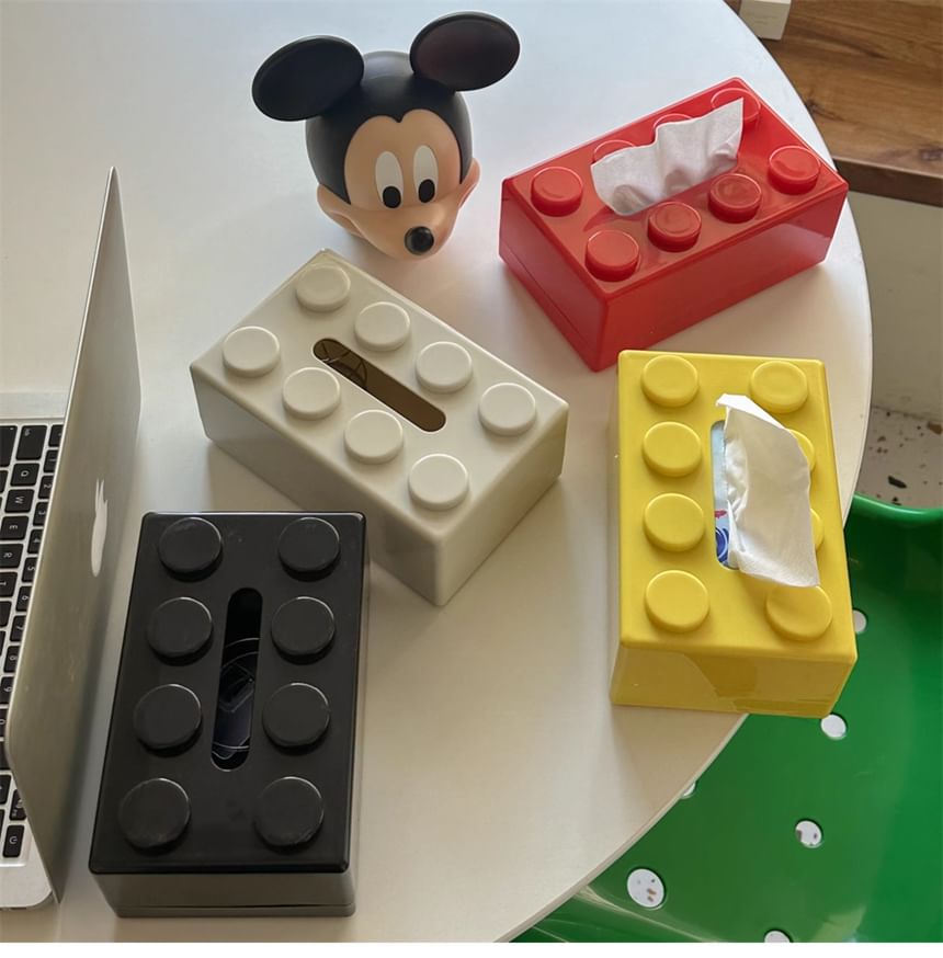 Minbrogy - Speelgoedblok Plastic Tissue Box