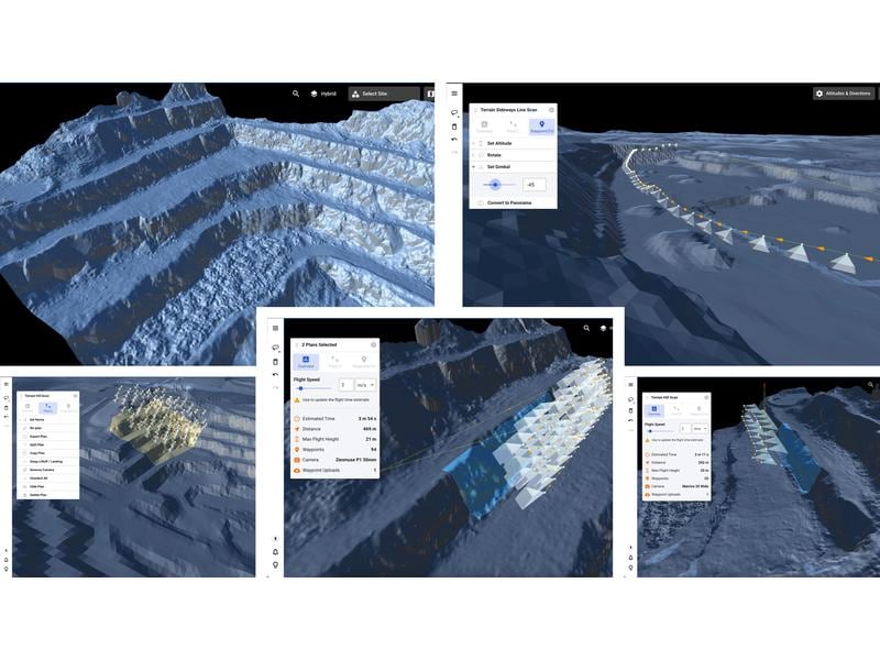 DJI Enterprise Multikopter Mini 3 Pro RTF & Drone Harmony M 3D- Flugmanagementplattform für Kartierung, Vermessung und Drohneninspektionen