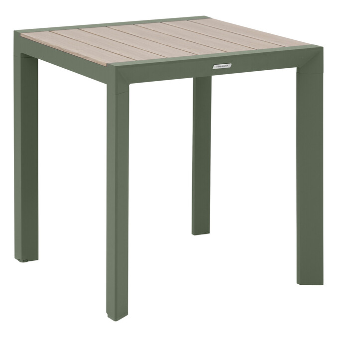 Ensemble table de jardin ÉVASION + 2 chaises empilables ESSENTIA Lin & Laurier