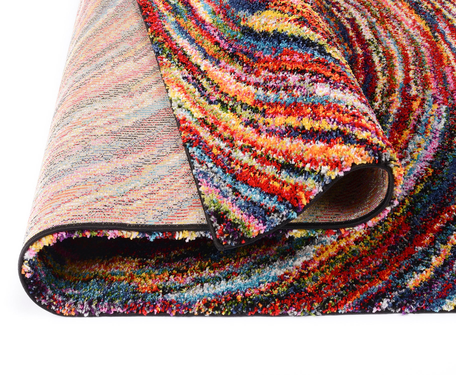 OCI DIE TEPPICHMARKE Teppich »SIXTEEN ROUND« rund 25 mm Höhe Wohnzimmer