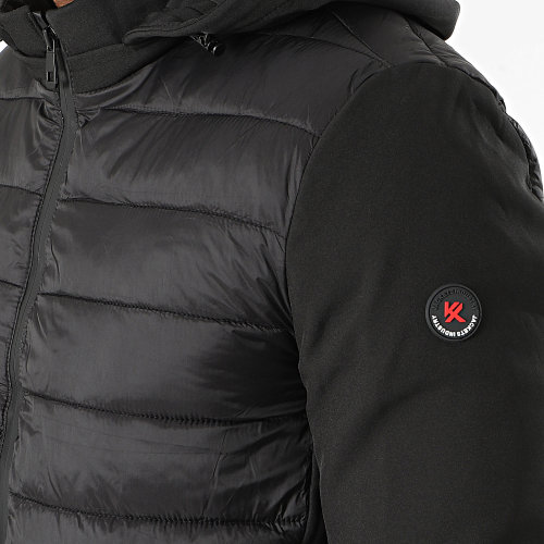 Doudoune Capuche Noir