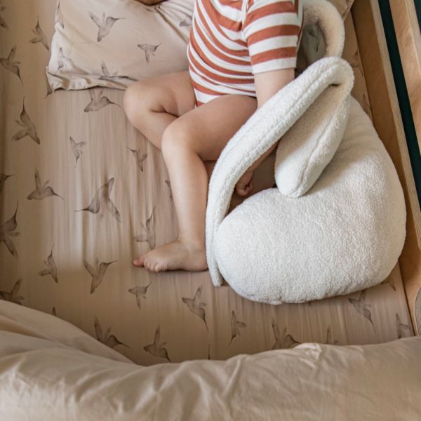 Mies & Co Little Dreams Dekbedovertrek 140 x 200 cm Humus