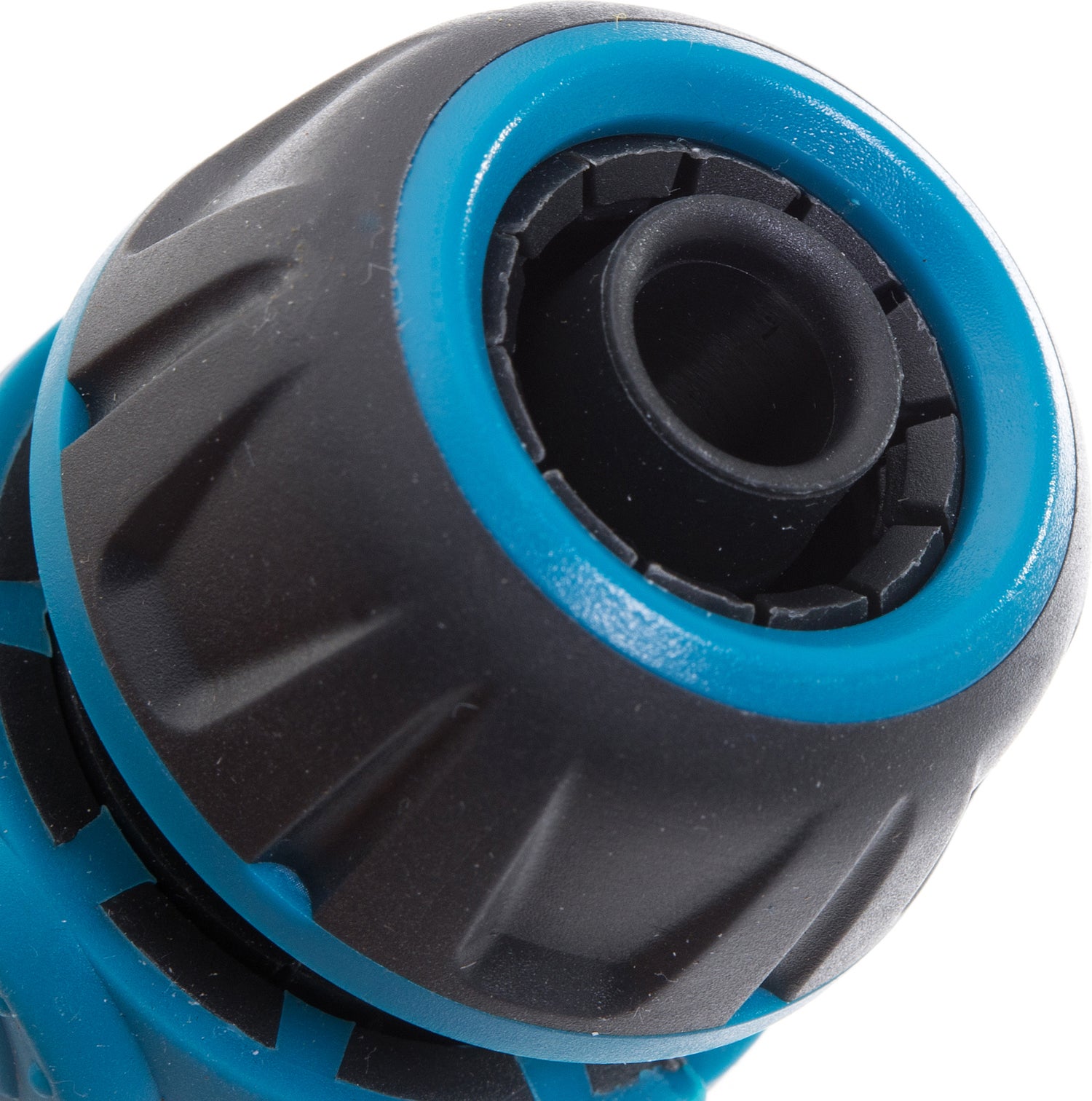 Intratuin koppelstuk 1/2 zwart/blauw