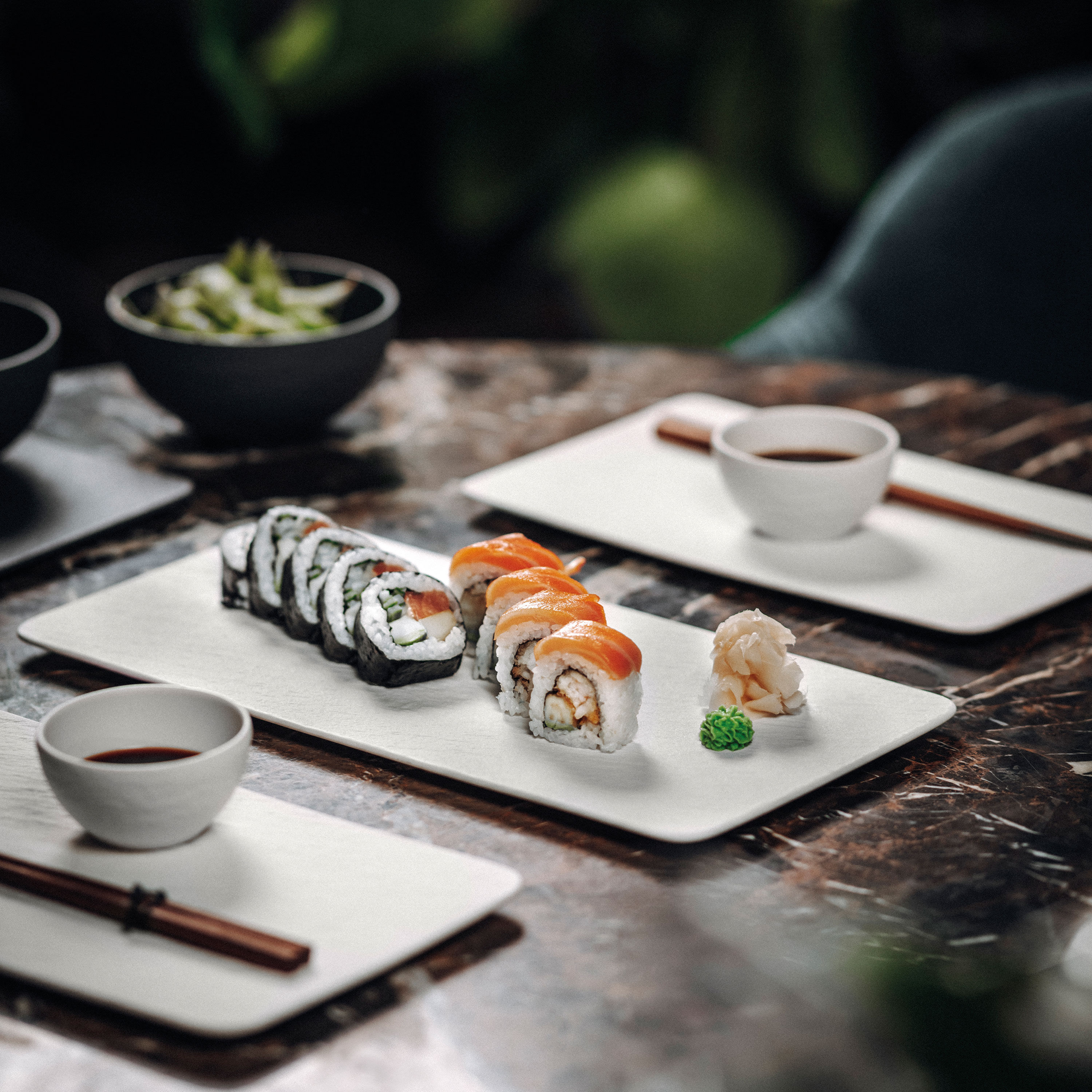 Manufacture Serving tray White, 13.8'' x 7.1'', Premium Porcelain